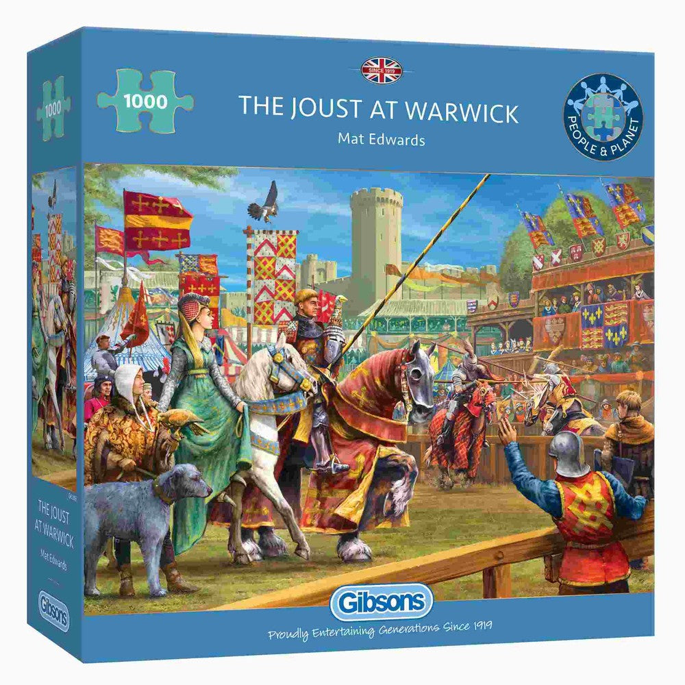 Puzzle - Gibsons - The Joust At Warwick 1000Pc