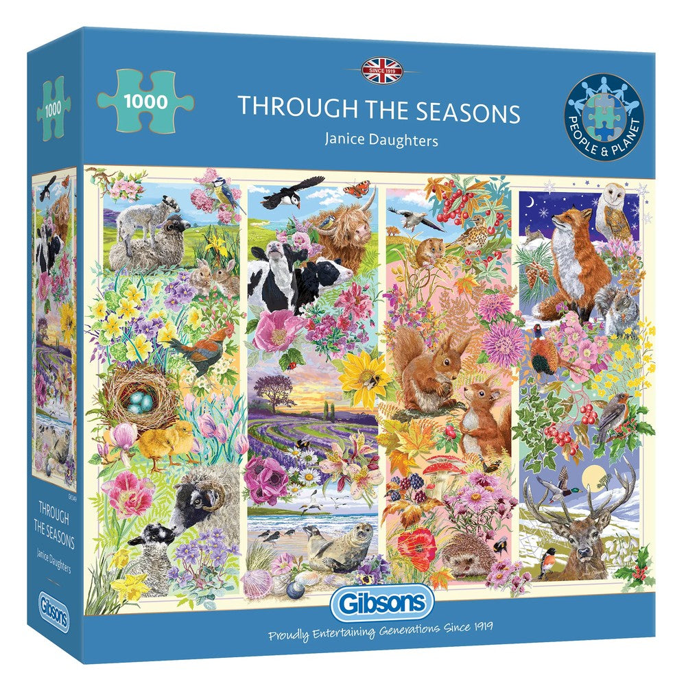 Puzzle - Gibsons - Through The Seasons 1000Pc