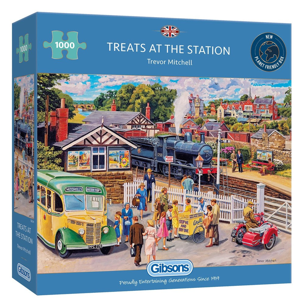 Puzzle - Gibsons - Treats At The Station 1000Pc