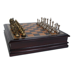 PREORDER Chess;Metal 12Inlaid