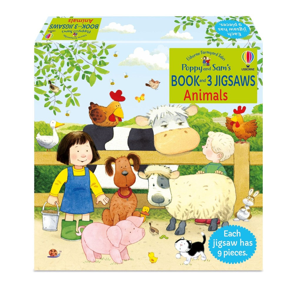 PREORDER Animals Book & 3 Jigsaws