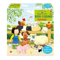 PREORDER Animals Book & 3 Jigsaws