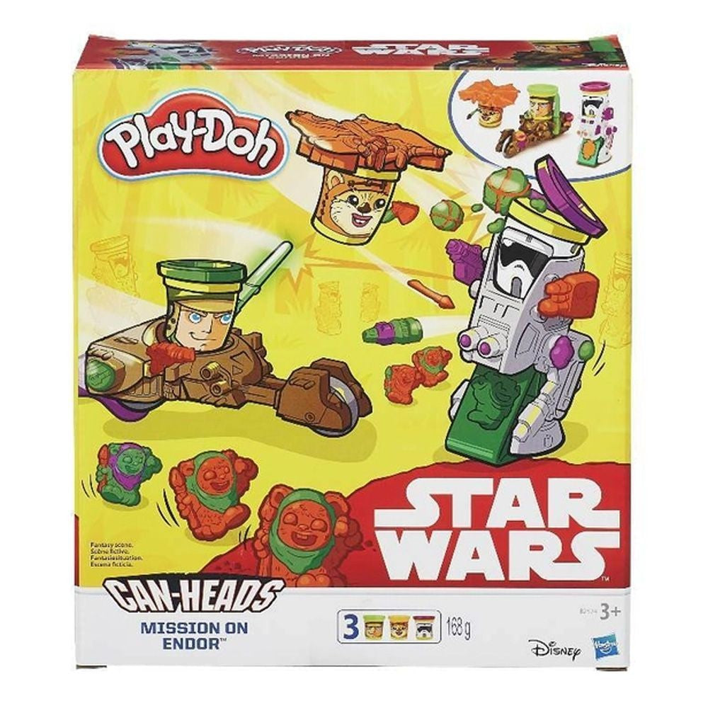 PREORDER Playdoh Star Wars Cans 3Pack
