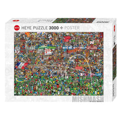 Puzzle - Heye - Bennett; Football History 3000