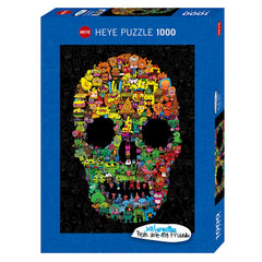 PREORDER Puzzle - Heye - Burgerman; Doodle Skull 1000Pc
