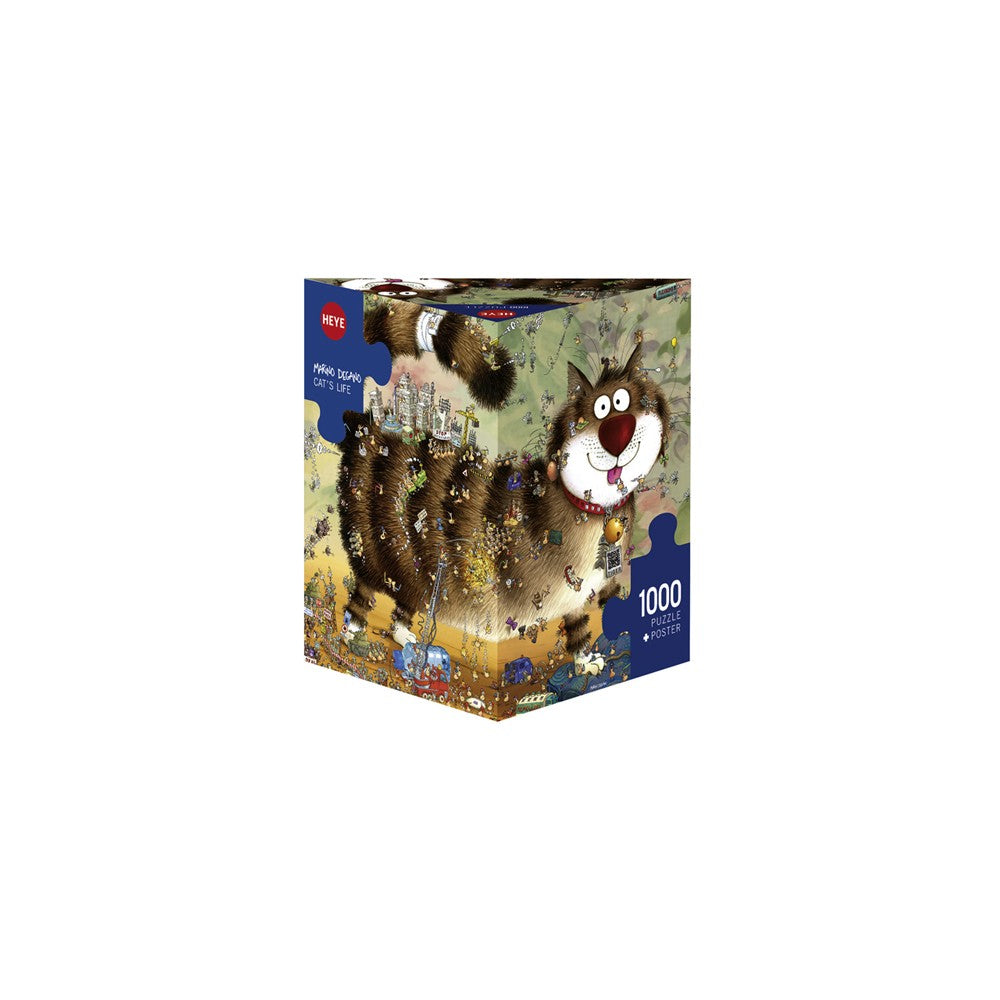 Puzzle - Heye - Degano; Cats Life 1000Pcs