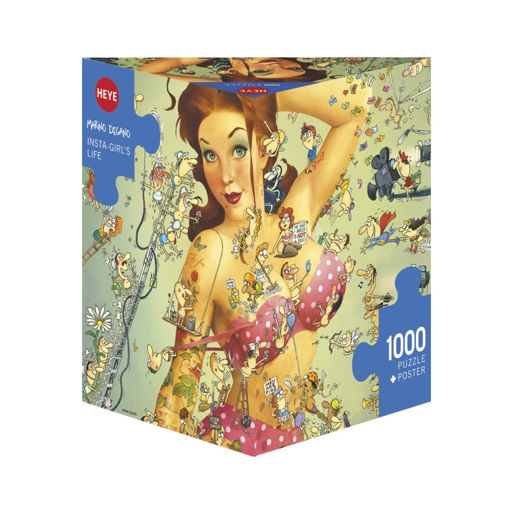 Puzzle - Heye - Degano;Insta-Girls Life 1000P