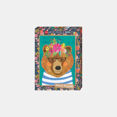 Puzzle - Heye - Floral Friends; Gentle Bruin