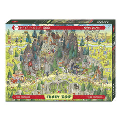 Puzzle - Heye - Funky Zoo; Transylvan; Habitat