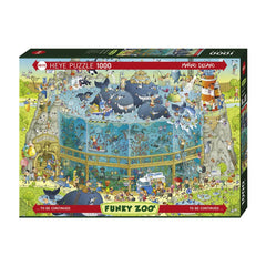 Puzzle - Heye - Funky Zoo;Ocean Habitat 1000Pc