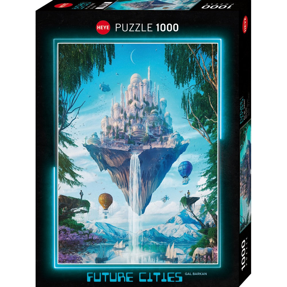 Puzzle - Heye - Future Cities Sky Isle 1000Pc