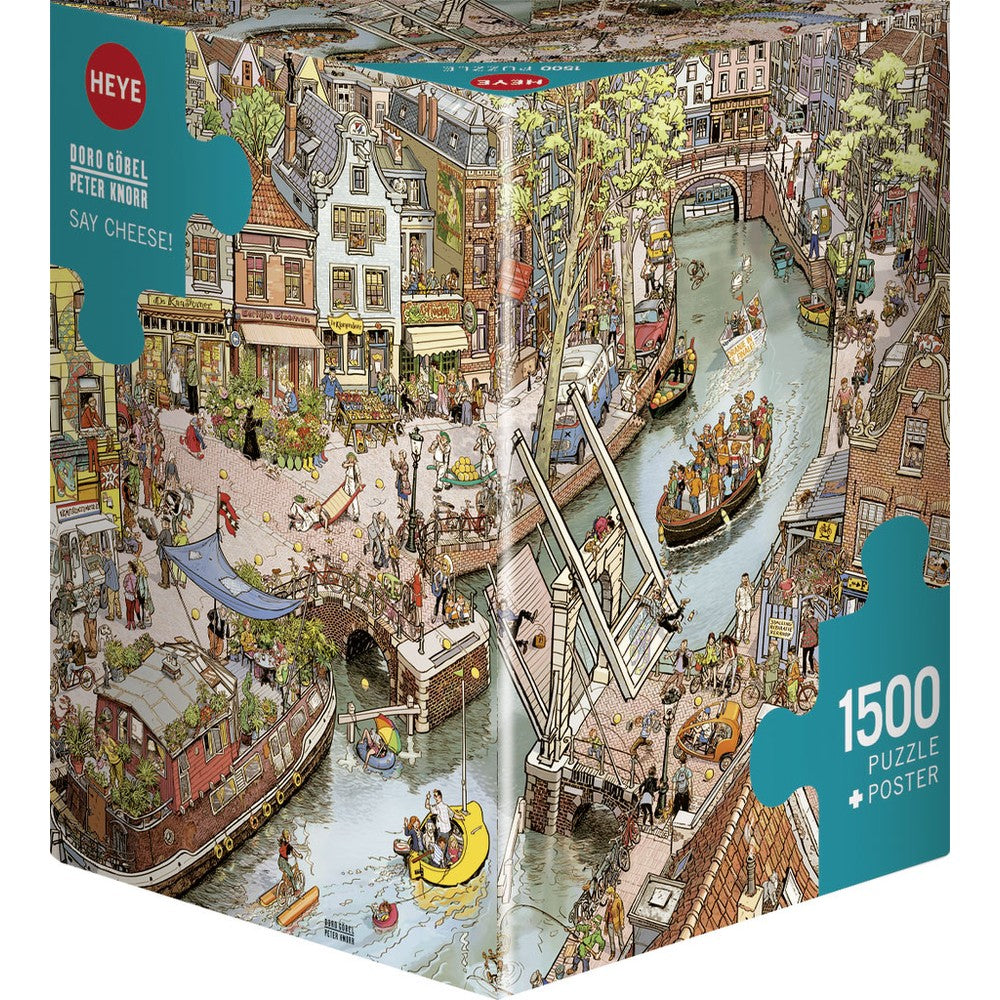 Puzzle - Heye - Gobel/Knorr;Say Cheese! 1500Pc
