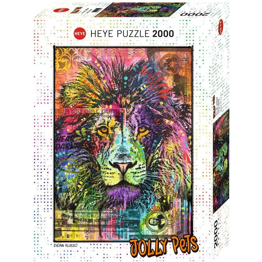 Puzzle - Heye - Jolly Pets Lions Heart 2000Pc