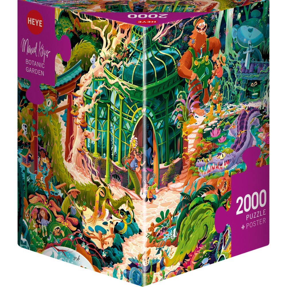 Puzzle - Heye - Kilger; Botanic Garden 2000Pc