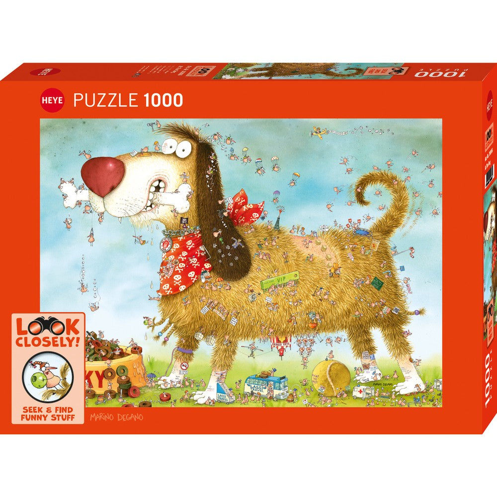 Puzzle - Heye - Look Closely;At The Dog 1000Pc