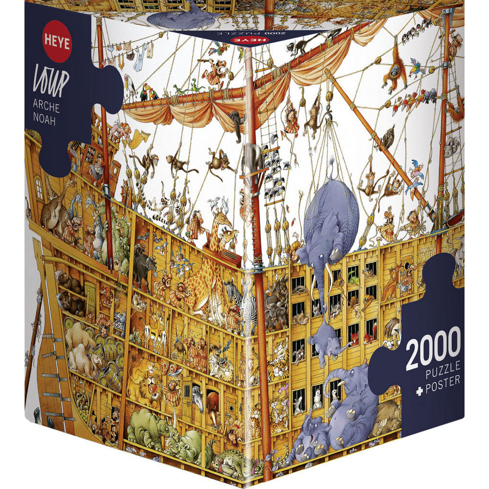 Puzzle - Heye - Loup; Noahs Ark 2000Pc