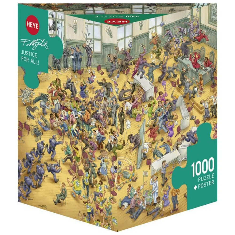 Puzzle - Heye - Mitgutsch; Justice For All!