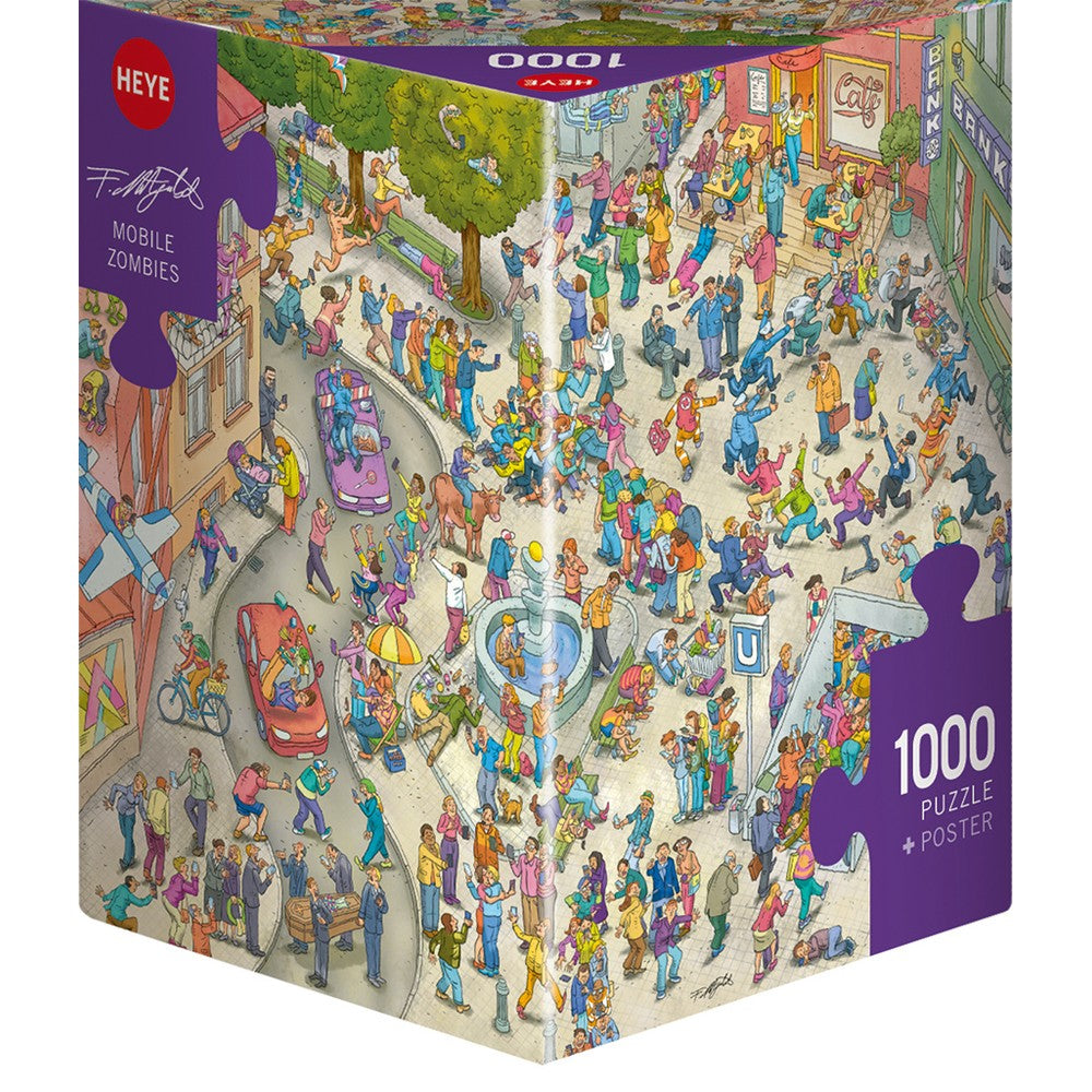 Puzzle - Heye - Mitgutsch; Mobile Zombies 1000