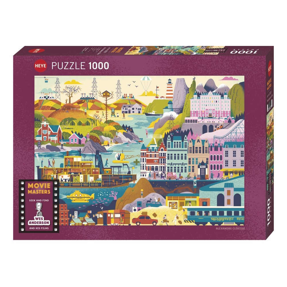 Puzzle - Heye - Movie Masters; Wes Anderson