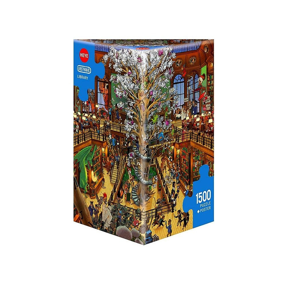 Puzzle - Heye - Oesterle; Library 1500Pc