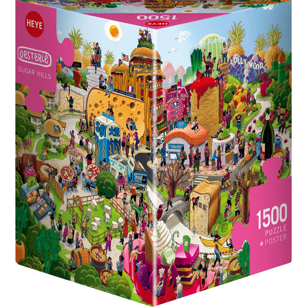 Puzzle - Heye - Oesterle; Sugar Hills 1500Pc