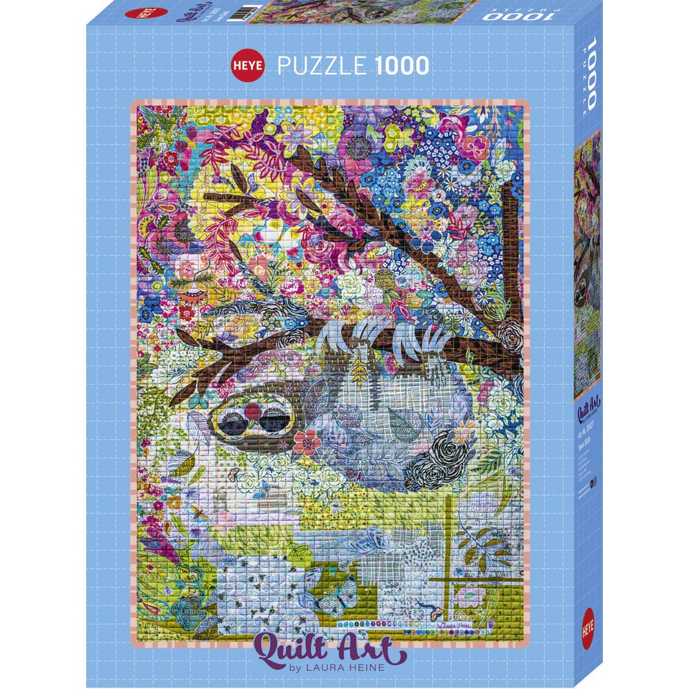 Puzzle - Heye - Quilt;Sewn Sloth 1000Pc