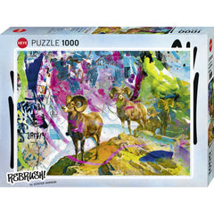 Puzzle - Heye - Rebrush!; Big Horns 1000Pc