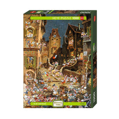 Puzzle - Heye - Romantic Town; By Night 1000Pc