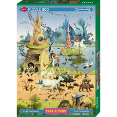 Puzzle - Heye - Take A Trip; Bosch 500Pcs