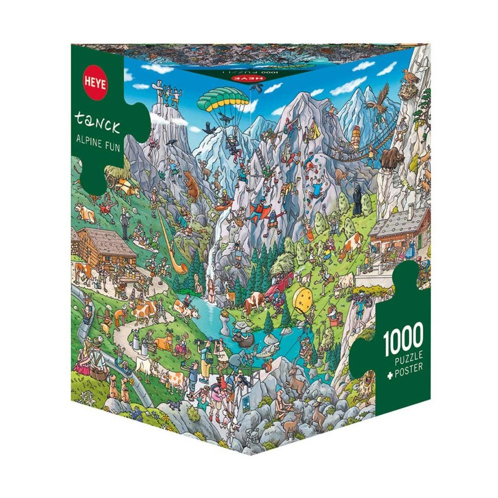 Puzzle - Heye - Tanck; Alpine Fun 1000Pc