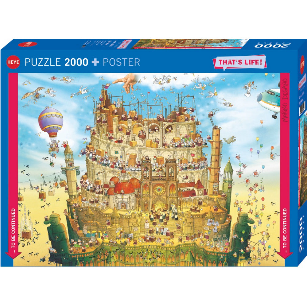 Puzzle - Heye - Thats Life; High Above 2000Pc