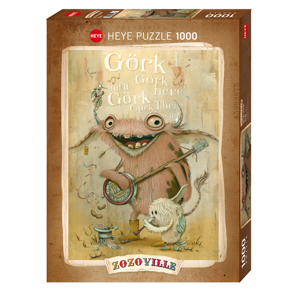 PREORDER Puzzle - Heye - Zozoville; Banjo 1000Pc