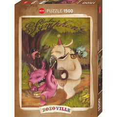 Puzzle - Heye - Zozoville;Cuckoo Symphony 1500