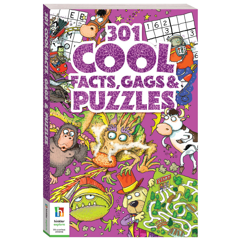 PREORDER 301 Cool Facts Gags & Puzzles