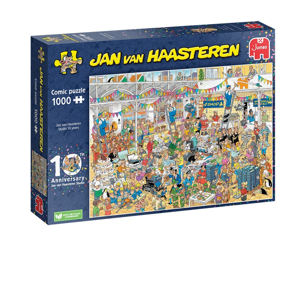 PREORDER Puzzle - Jumbo Jan van Haasteren - 10Th Anniversary 1000Pc