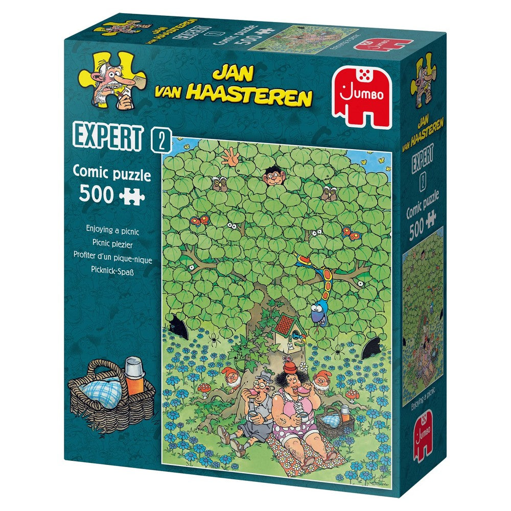Puzzle - Jumbo Jan van Haasteren - Expert Enjoying Picnic 500
