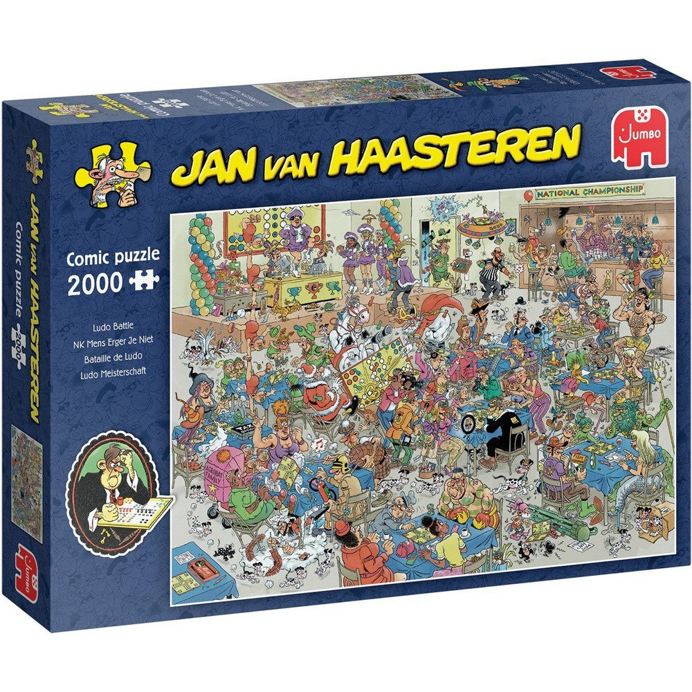 Puzzle - Jumbo Jan van Haasteren - Ludo Battle 2000Pc