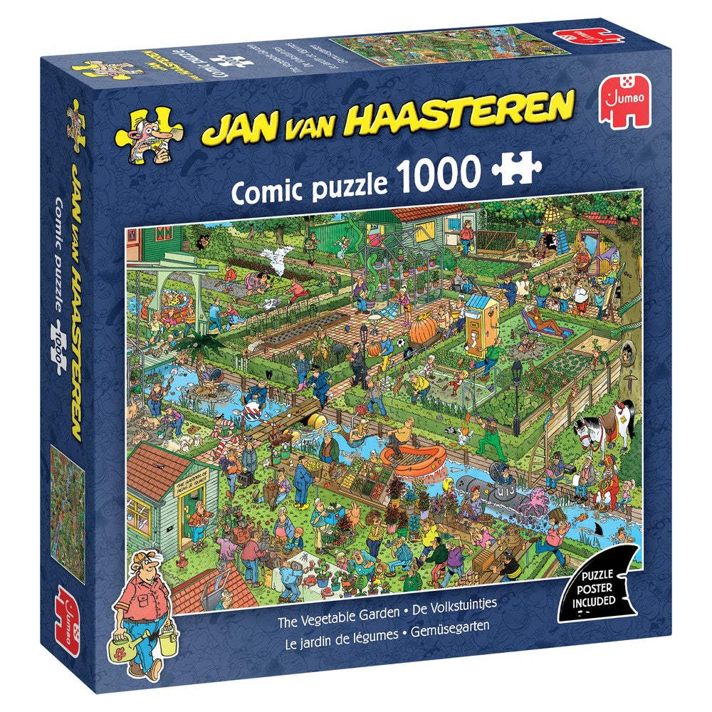 Puzzle - Jumbo Jan van Haasteren - Vegetable Garden 1000Pc