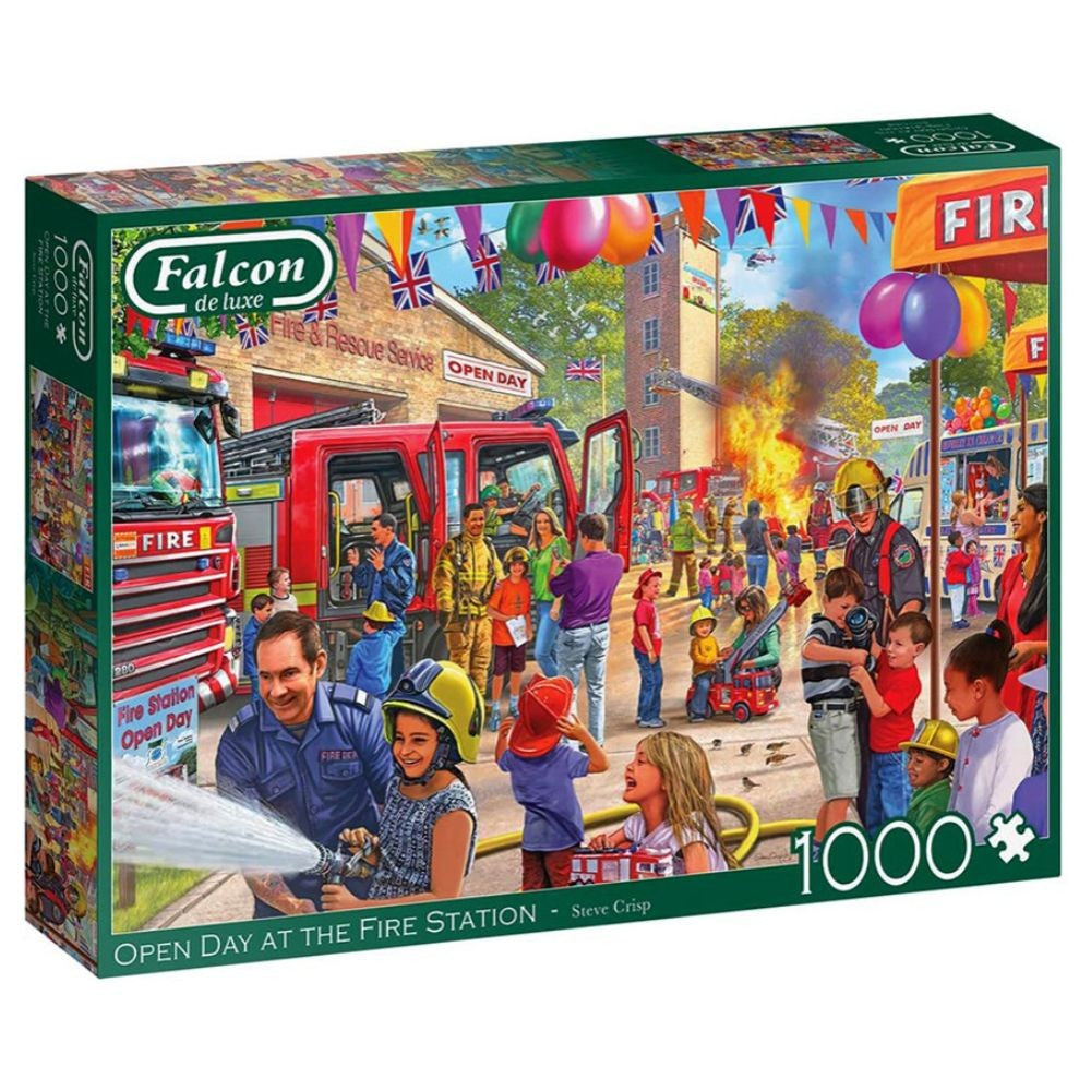 Puzzle - Jumbo - Open Day At Fire Station 1000P