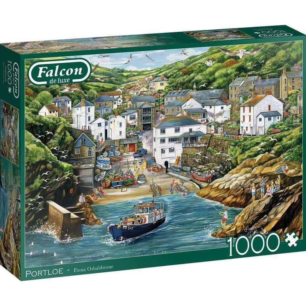 PREORDER Puzzle - Jumbo - Portloe Harbour 1000Pc