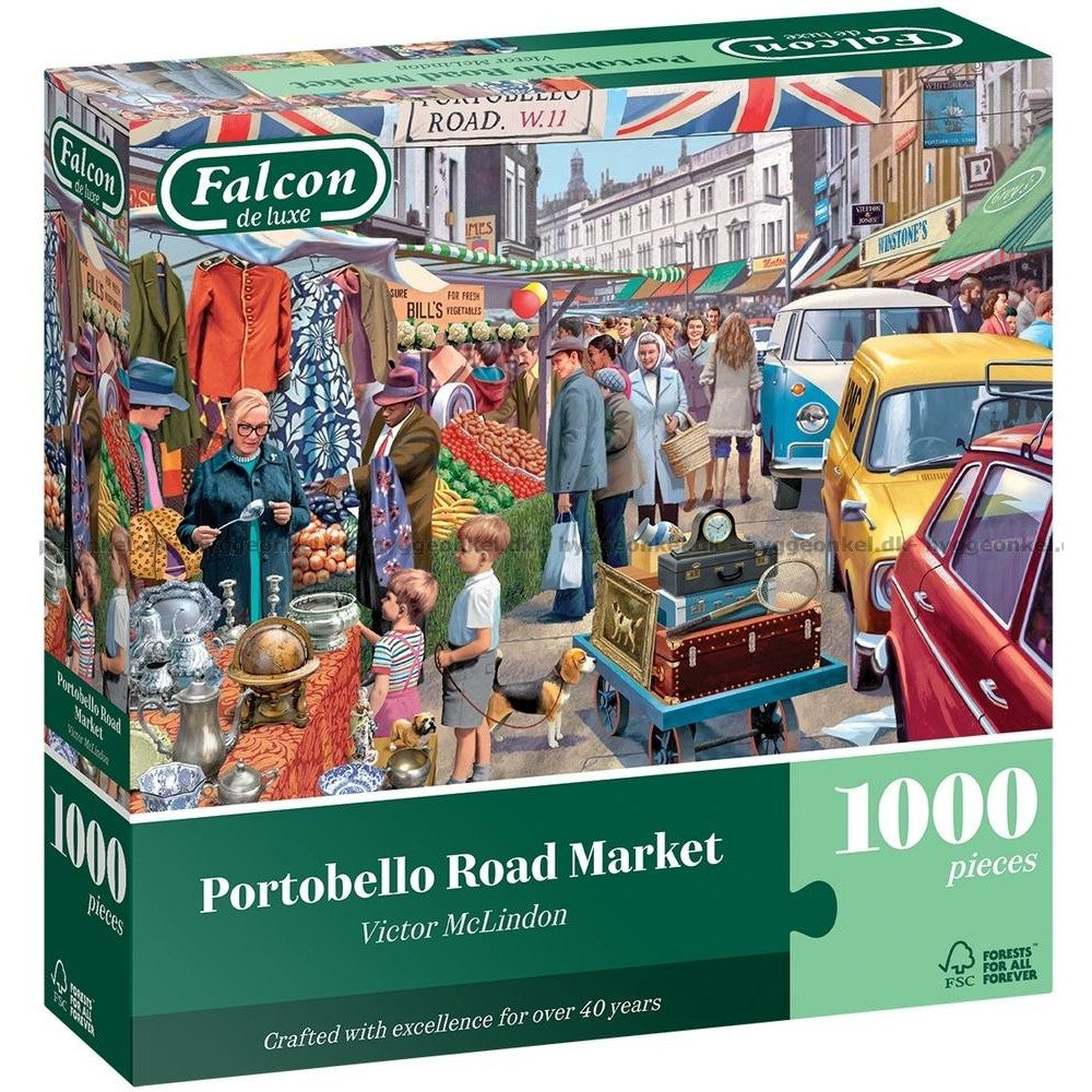 Puzzle - Jumbo - Portobello Road Market 1000Pc
