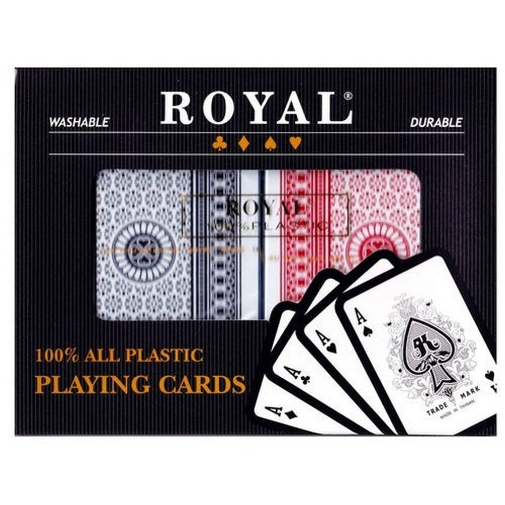 Royal 100 percent Plastic Double Deck