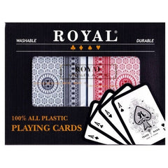 Royal 100 percent Plastic Double Deck