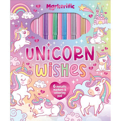 Unicorn Wishes Colouring Pad