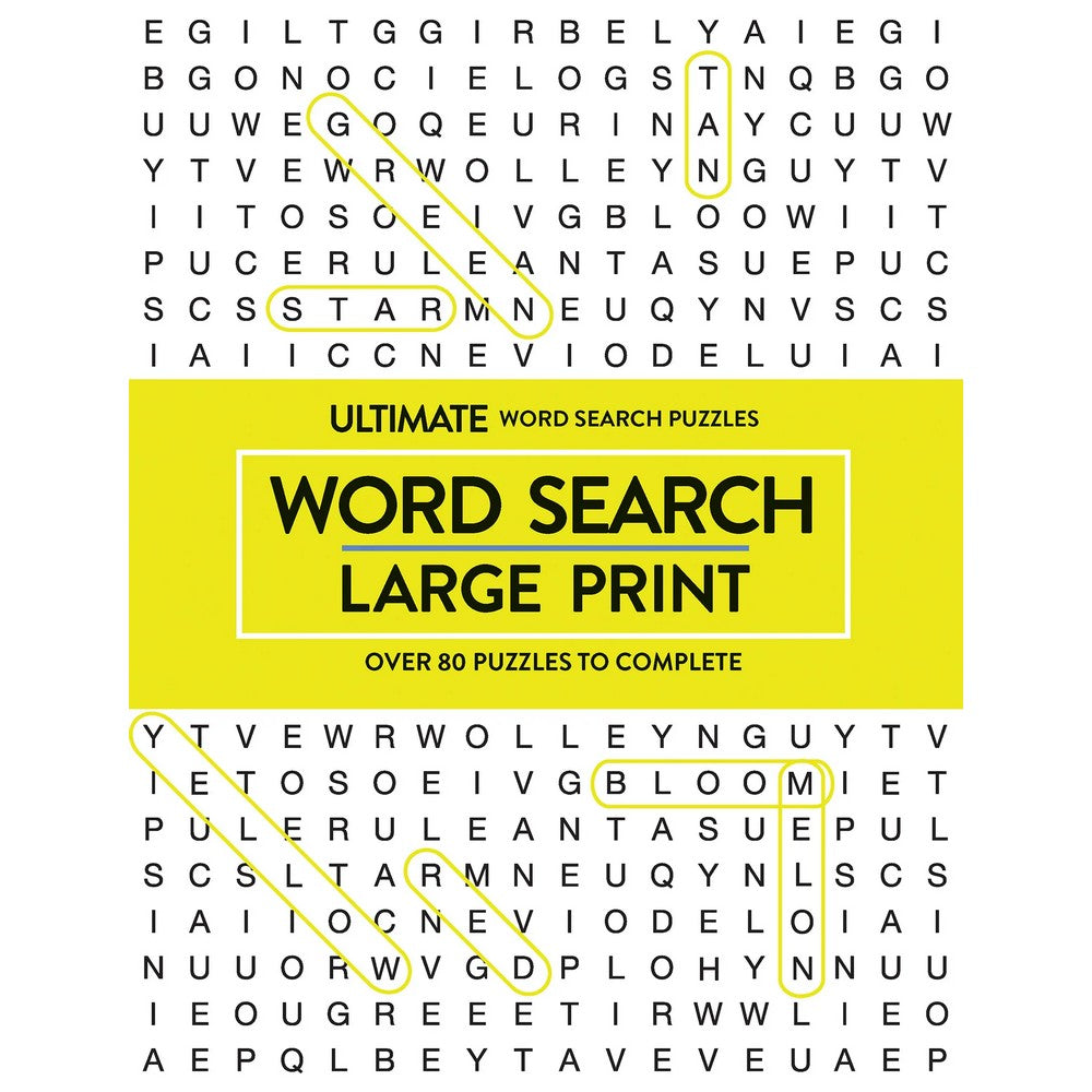 Word Search Large Print