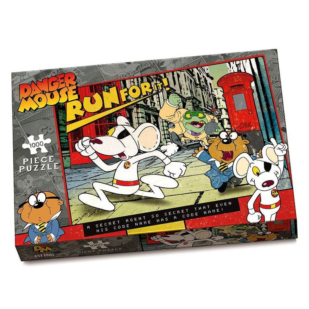 PREORDER Puzzle - Paul Lamond - Danger Mouse Run For It! 1000P