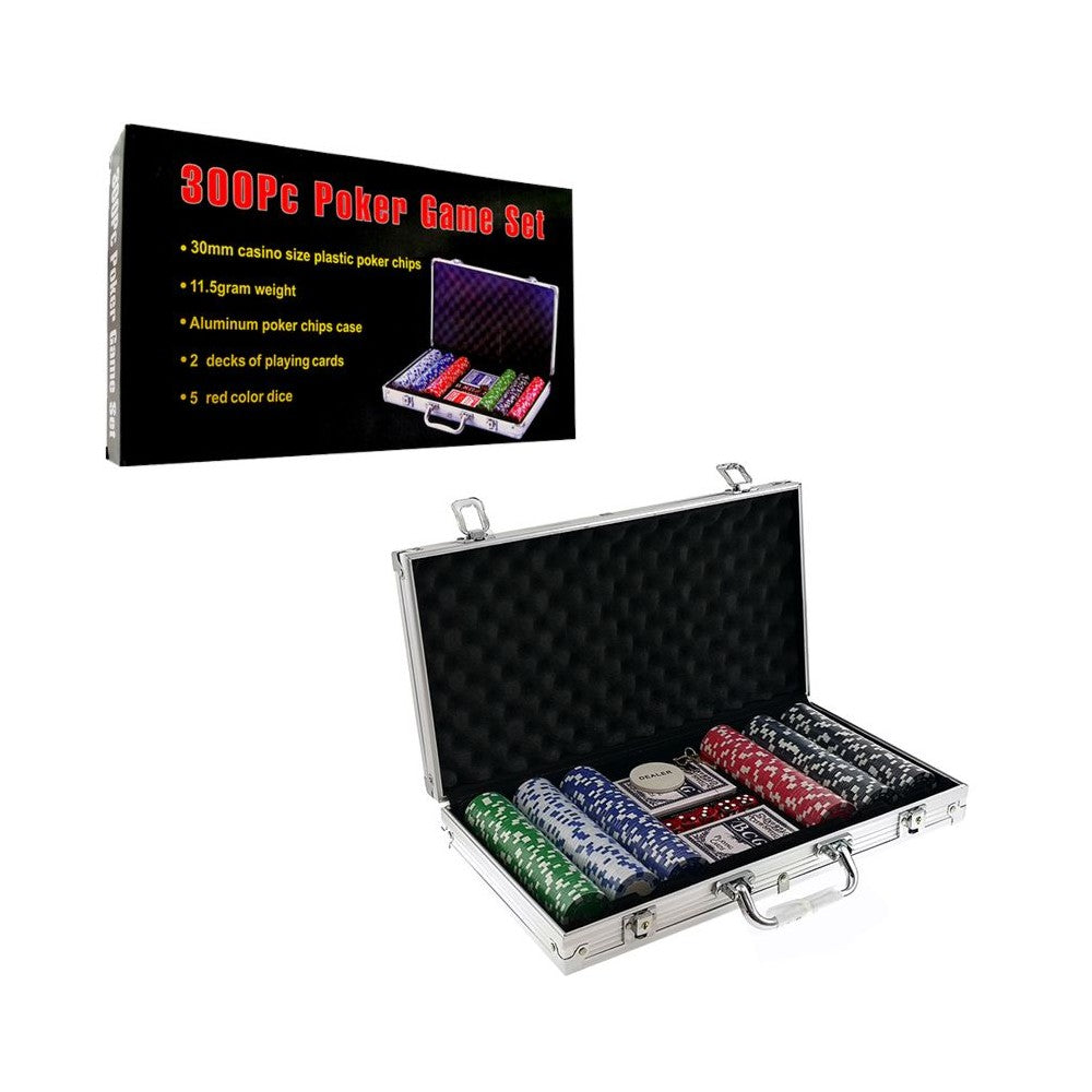 Poker Set 300Pc 11;5Gm Alumin;