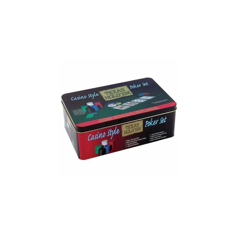 Texas HoldEm;4Gm;Rectangl;Tin