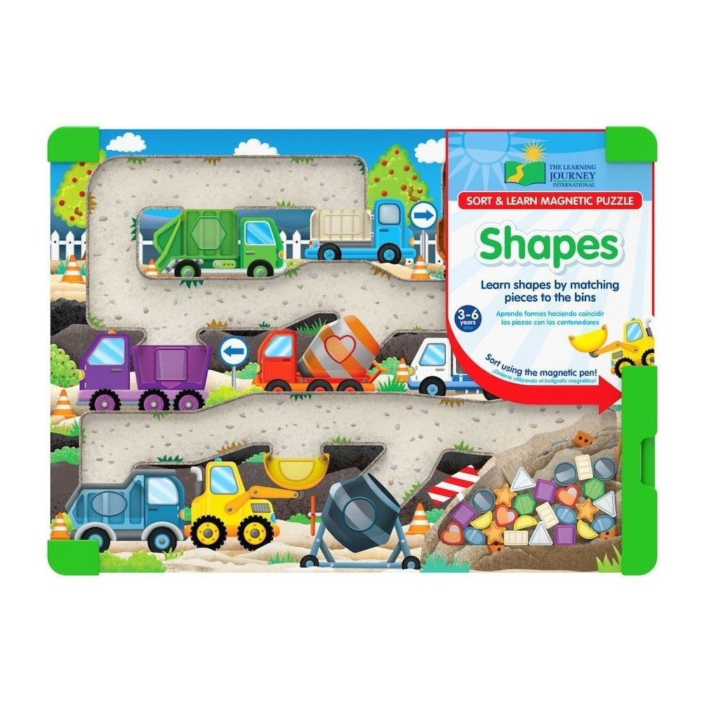 Sort & Learn Magnetic Shapes