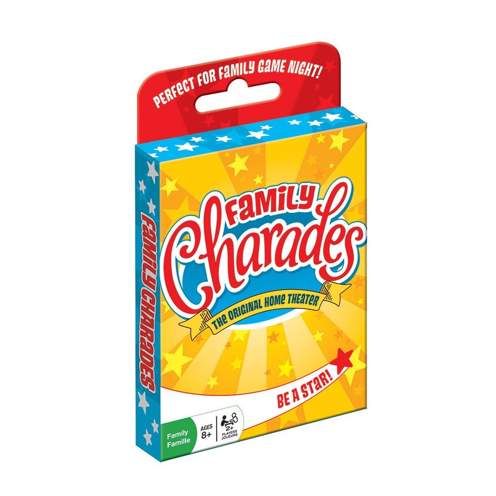 PREORDER Family Charades Card Game